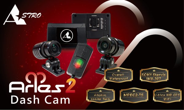 Professional--ARIES 2 Dash camera