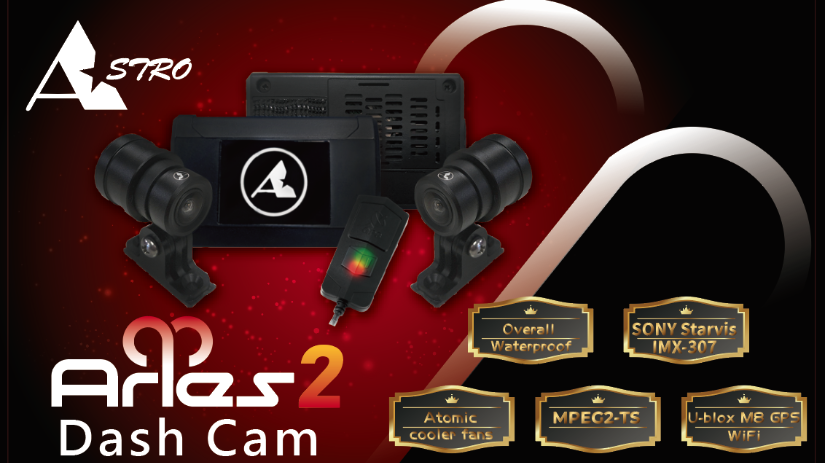 Professional--ARIES 2 Dash camera